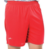 Calção Shorts Masculino Plus Size Futebol M Ao Eg4 Vermelho