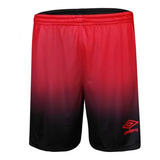 Calção Umbro Twr Degradê Masculino Preto/vermelho