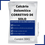 Calcário Agrícola Dolomítico Adubo Corrige Ph