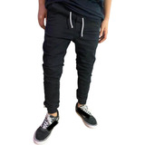 Calças Jeans Jogger Infantil Menino 2 A 16 Anos Moda