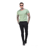 Calças Jeans Sarja Masculina Skinny Slim Coloridas 3% Lycra 