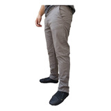 Calças Masculina Sarja Slim Fit C Lycra Várias Cores