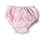 Calcinha Bunda Rica Tapa Fraldas Batizado Com Para Bebe 