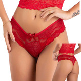 Calcinhas Tangas Sexy Em Renda Kit C/ 10 Ref.: Tgsrd006