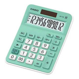 Calculadora Casio 12 Dígitos Mx-12b-gn Verde