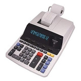 Calculadora De Impressão Sharp El2630piii De 12 Dígitos - Branco, Cor Branca