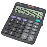 Calculadora De Mesa 12 Dig. Botao Lig/desl.c/capa
