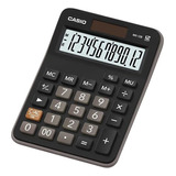 Calculadora De Mesa Casio Mx-12b Preta