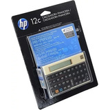 Calculadora Hp 12c Dourada Gold Original C/manual Português