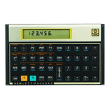 Calculadora Hp 12c Gold Dourada C/manual