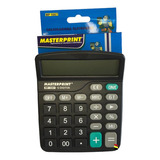 Calculadora Masterprint Mp1087 12 Dígitos Cor