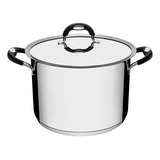 Caldeirão Tramontina Inox Fundo Triplo Duo Silicone 24cm