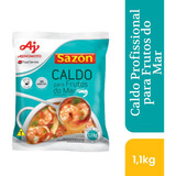 Caldo Em Pó Sazón Profissional Sabor Frutos Do Mar 1,1kg