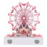 Calendário 3d 2024 Roda Gigante Memo Pad Diy Sticky Notes