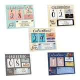 Calendário Permanente C/ Frases Diversas P/ Mesa Decorativo