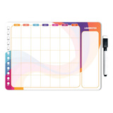 Calendário Planner Mensal Imã Geladeira Organização Rotina