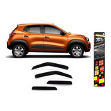 Calha De Chuva / Defletor Renault Kwid 2016 A 2020 Tg Poli 