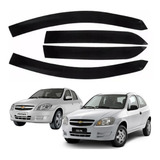 Calha De Chuva Chevrolet Celta Prisma 4 Portas 2001 A 2014