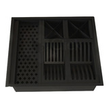 Calha Escorredor 55x45 Preto 5 Módulos De Escoamento