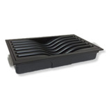 Calha Úmida Organizador P/embutir 17x30 Pratos Metasul Cor Preto