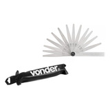 Calibre De Folga Mecânico 0,05mm A1,00 Mm 13 Lâminas Vonder