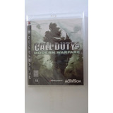 Call Of Duty 4 Modern Warfare Ps3 (black Label) Novo E Lacra