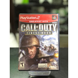 Call Of Duty Finest Hour Greatest Hits Ps2 Midia Física