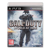 Call Of Duty World At War Ps3 Mídia Física Seminovo