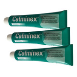 Calminex Pomada Anti Inflamatorio Uso Veterinário 100g -3 Un