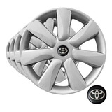 Calota Jogo Aro 14 Toyota Etios Corolla Fielder Encaixe G450