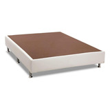 Cama Box Base Casal Courino Branco (128x20)ortobom
