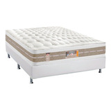 Cama Box Casal: Colchã£o Molas Castor