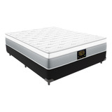 Cama Box + Colchão Five Star Casal 138x188 King Star