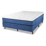 Cama Box + Colchão Magnético Infra Vermelho Ant Germes Casal