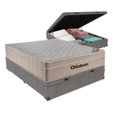 Cama Box Ortobom Airtech Springpocket Cinza