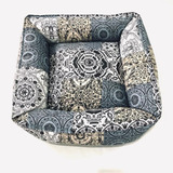 Cama Caminha Cachorro Gato M 55x55 Pet Casinha Almofada Cão