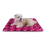 Cama Caminha Para Cachorro Gato Colchonete Dupla Face 80x60