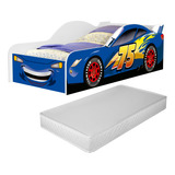 Cama Carro Infantil Quarto Menino Mcqueen