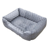 Cama De Cachorro Quente Canil Almofada De Cama Macia 60x45cm