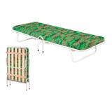 Cama Dobrável C/ Colchonete Multiuso Campanha Camping