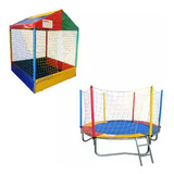 Cama Elástica 2,44 E Piscina De Bolinhas 1,50 P/locadores