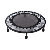 Cama Elástica Mini Jump Profissional Suporta 150kg Aro Black