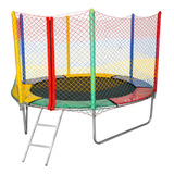 Cama Elástica Trampolin Brinquedos 2,44 Cor