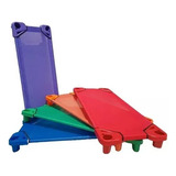 Cama Empilhável Infantil Para Bebe Escola Creche Kit C/6 Und