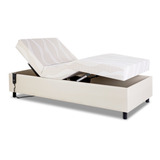 Cama Fowler Motorizada Sommier Century Com Colchão - Pilati