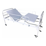 Cama Hospitalar 2 Manivelas + Colchão E Frete Grátis