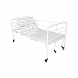 Cama Hospitalar 2 Manivelas + Frete Grátis + Colchão D28