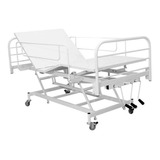 Cama Hospitalar Fawler 3 Movimentos+colchão Caixa De Ovo D28