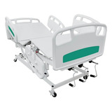 Cama Hospitalar Luxo 3 Manivelas Com Cabeceira Injetada