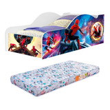 Cama Infantil / Cama Carro Juvenil Homem Aranha - Envio Já